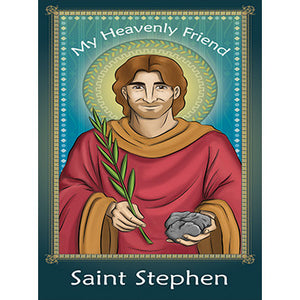 Prayer Card - Saint Stephen (Pack of 25)