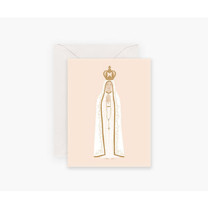 Our Lady of Fatima Card