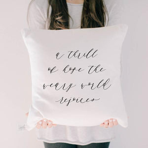 A Thrill of Hope Pillow