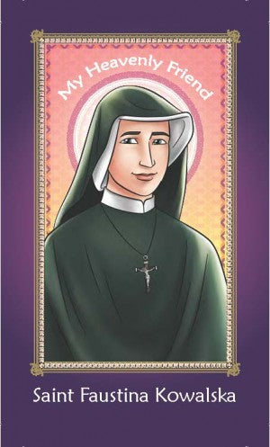 Prayer Card - Saint Faustina Kowalska (Pack of 25)