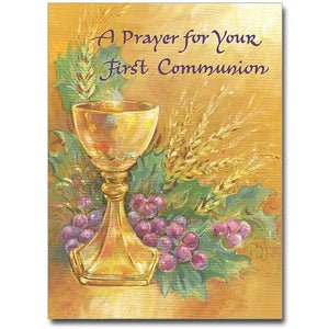 A Prayer for Your First Communion