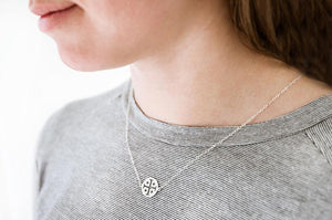Jerusalem Cross Necklace (sterling silver)