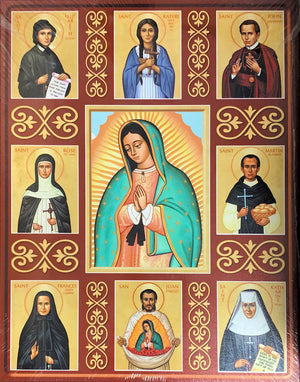Icon Saints of America 8x10