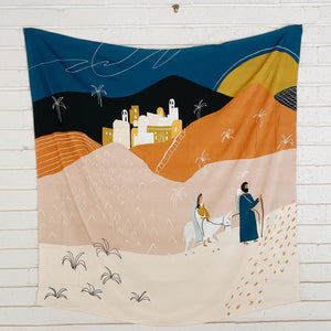 Holy Family Tapestry Scarf
