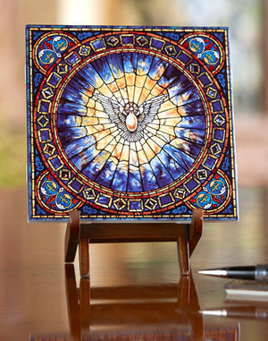 Holy Spirit Ceramic Tile 6”x6”
