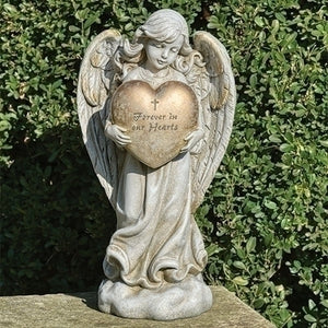 12.25"H - Memorial Heart Angel