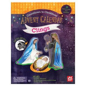 Countdown To Christmas: Advent Calendar Multi-Surface Clings