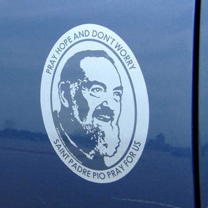 Car Decal - Saint Padre Pio