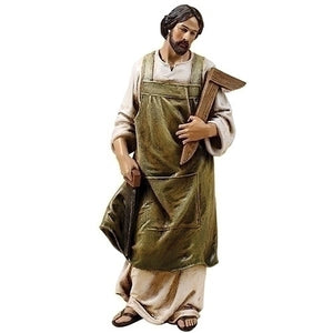10.25" H St Joseph the Worker