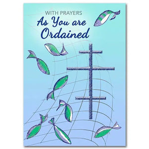 With Prayers As You Are Ordained - Card